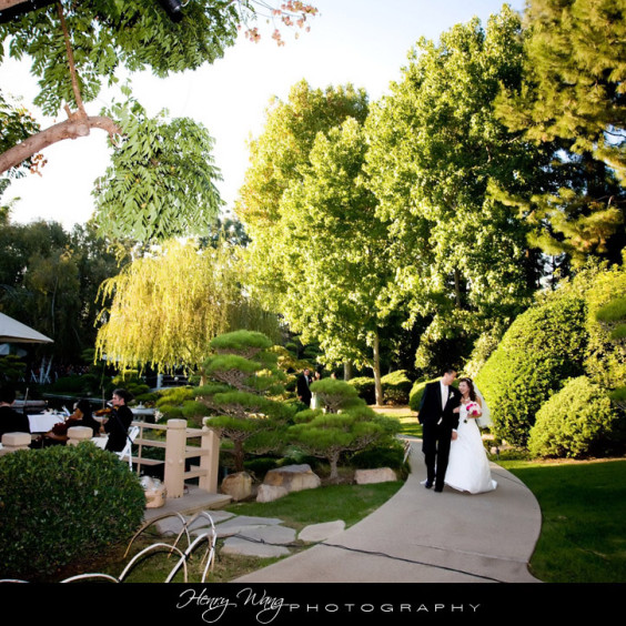 Cal State Long Beach Japanese Garden Socal Weddings Portrait