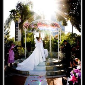 Universal Hilton Wedding Ceremony Photographer