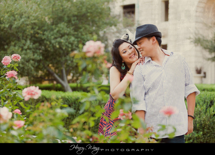 LA Union Station and Pasadena City Hall Engagement Session Photo
