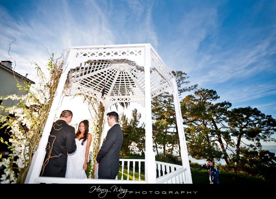 Palos Verdes Estate La Venta Inn wedding photography by Henry Wang
