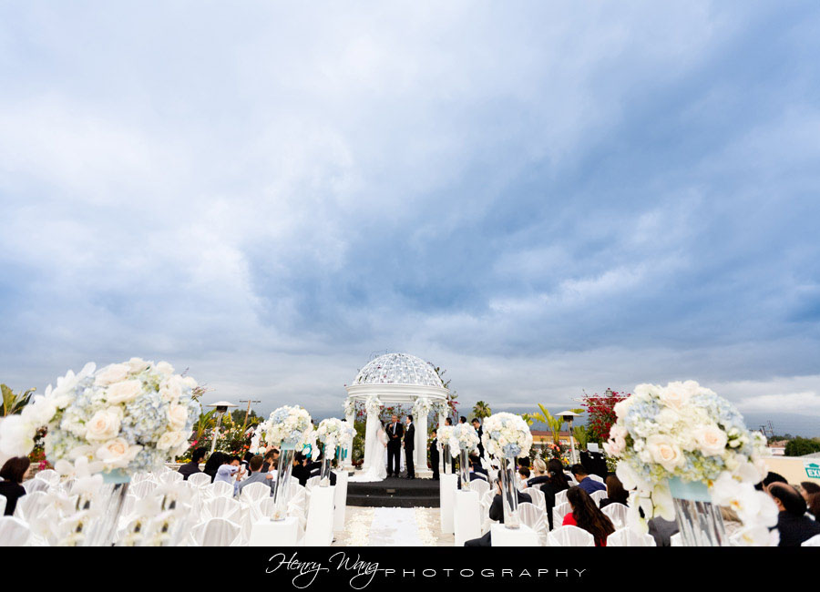 Hilton-Wedding-San-Gabriel-Hilton-Roof-Top-Wedding-Ceremony-Reception-Photography