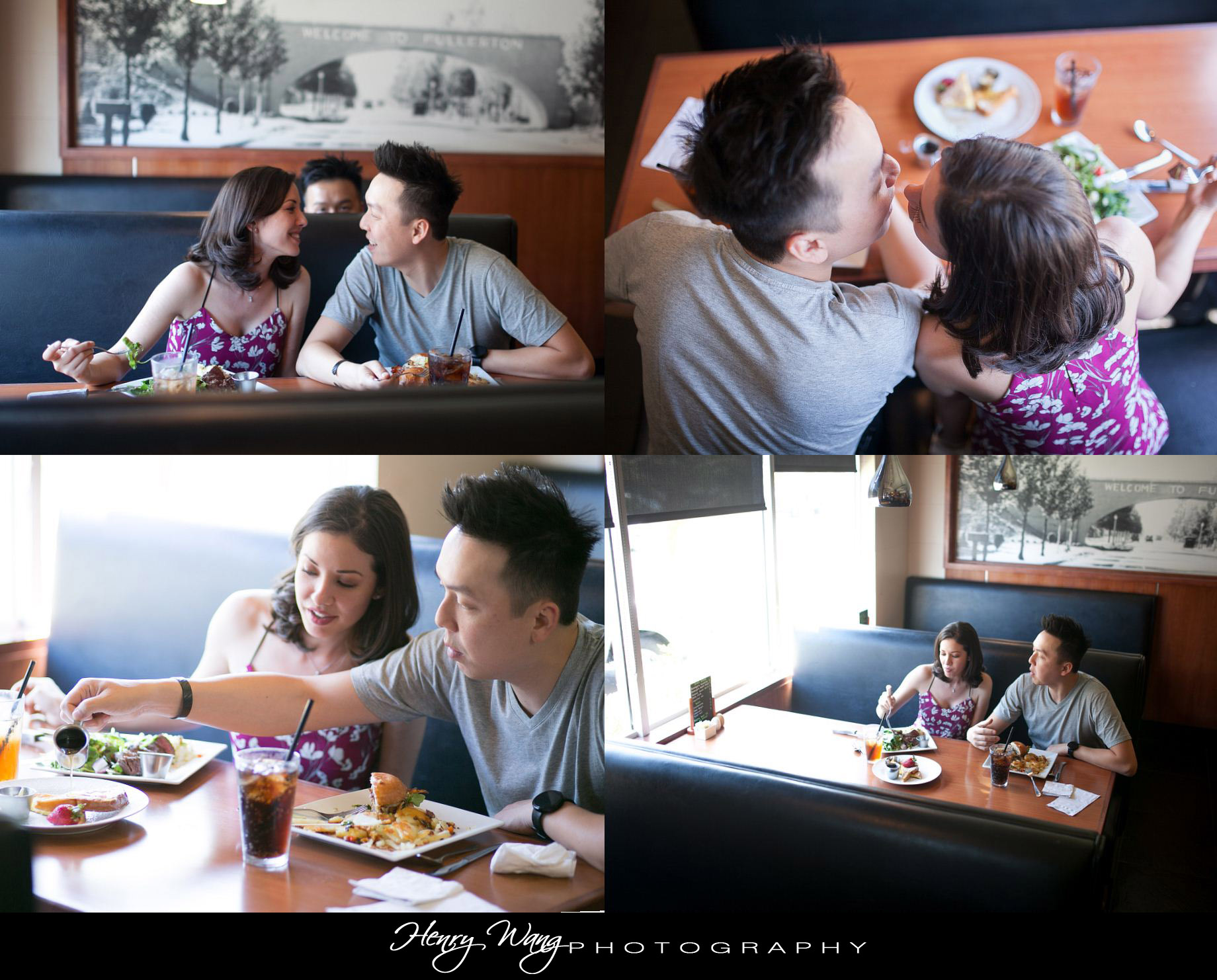 Egg-Cracker-Diner-Restaurant-Engagement-Session