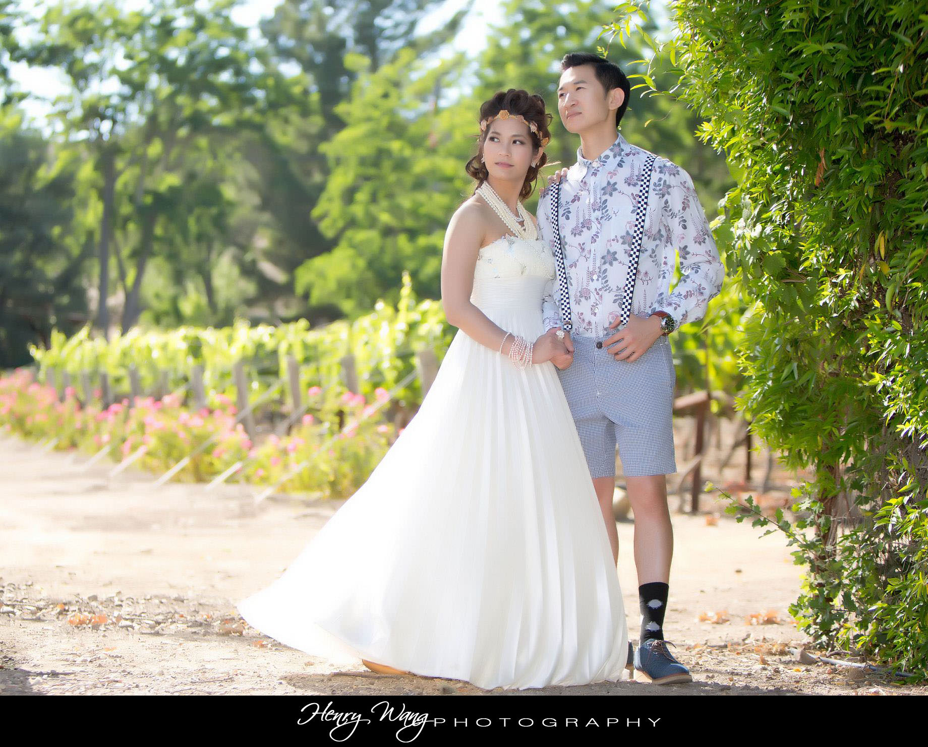 Solvang-Fess-Parker-Winery-Vineyard-Vintage-themed-Wedding-Engagement-Photo-Photographer