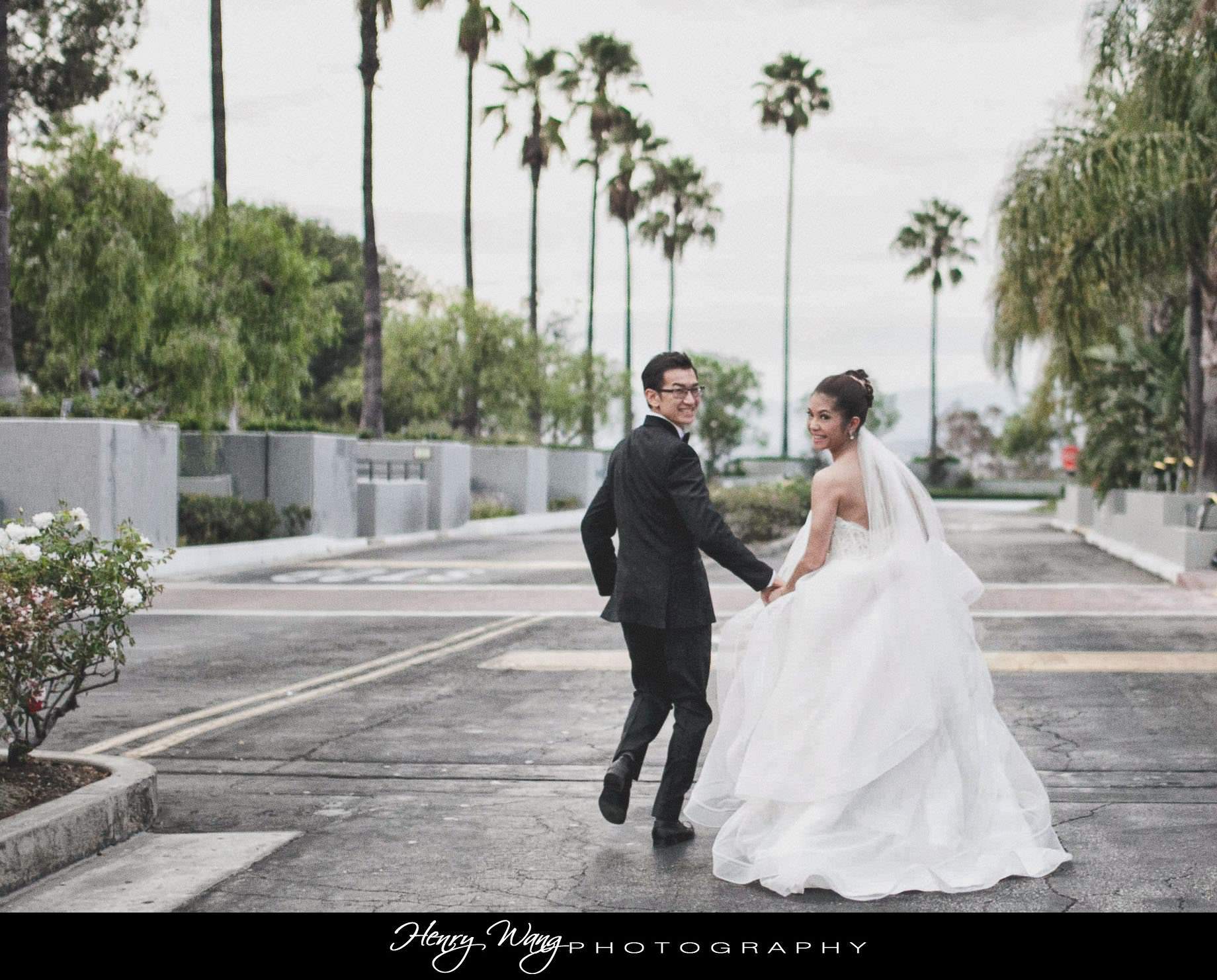 Thai Wedding Water Ceremony Hilton Universal Studios Vintage Wedding Reception Photo